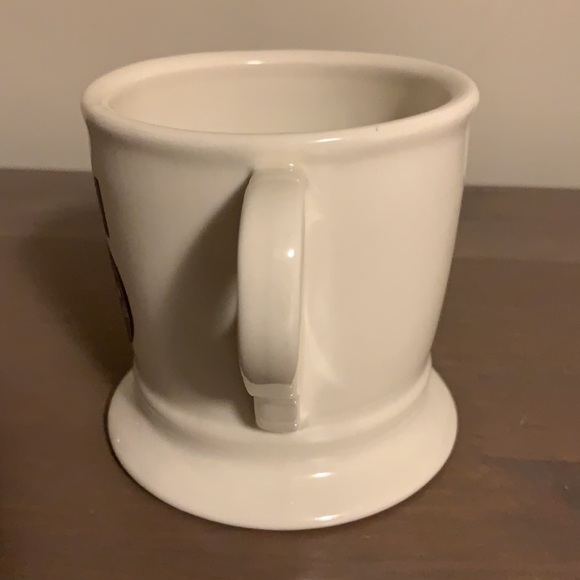 Anthropologie Cream and Black Ceramic Letter S Mug - Picture 3 of 8